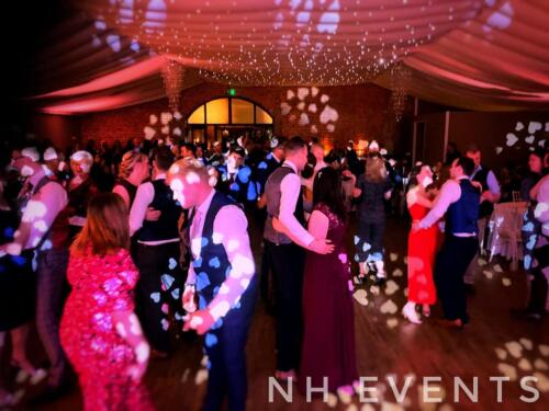 Wedding at Hunters Hall, February 2022 - NH Events